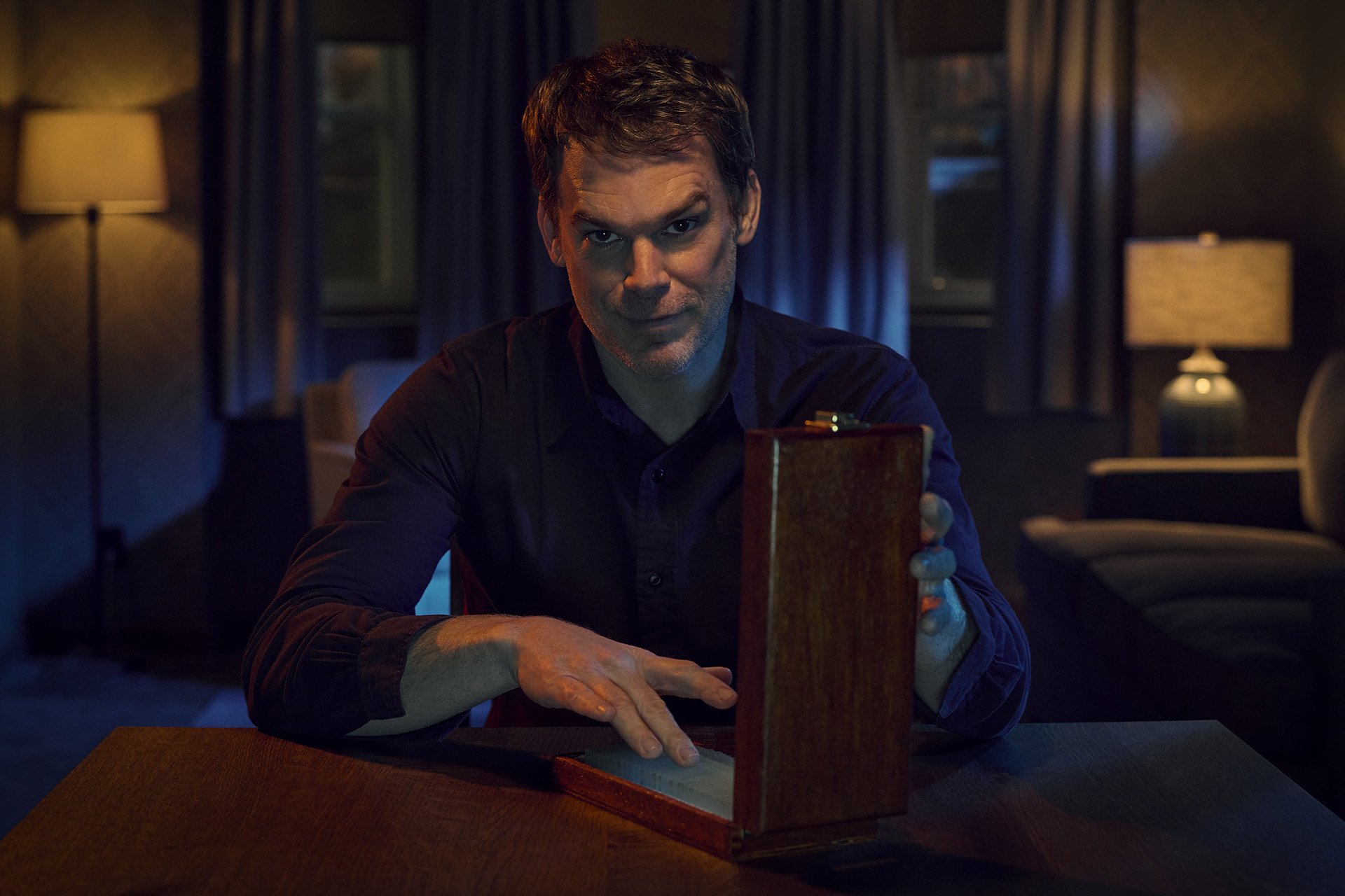 Michael C. Hall as Dexter Morgan in Dexter: Resurrection