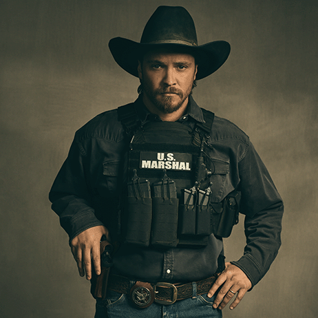 Luke Grimes as Kayce Dutton in Marshals