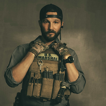 Logan Marshall-Green as Pete Calvin in Marshals