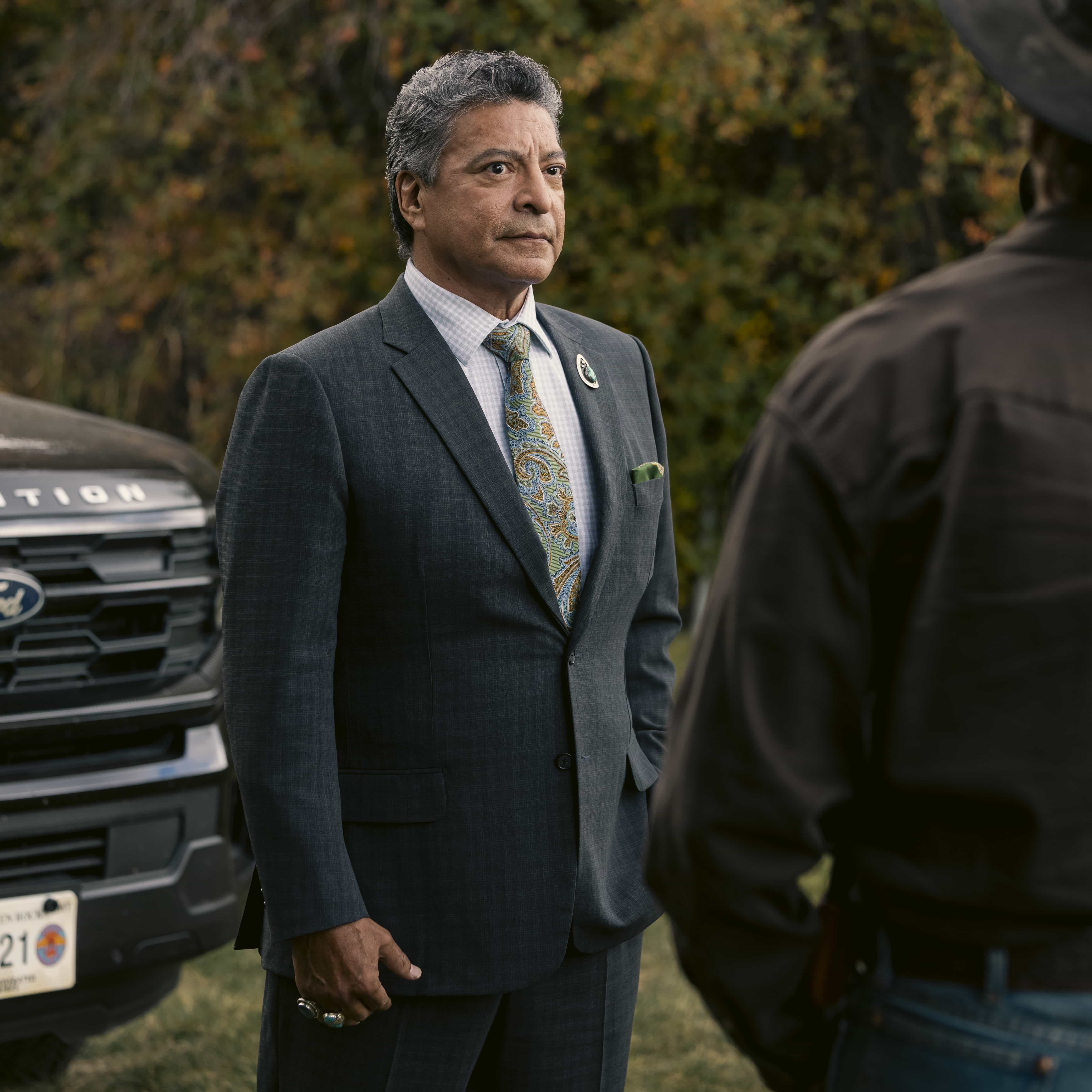 Gil Birmingham as Thomas Rainwater in Marshals