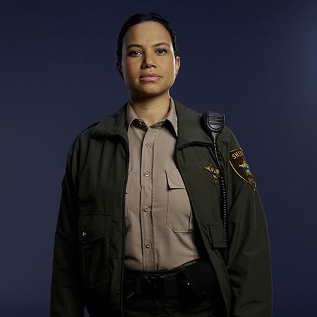 Michele Weaver as Cassidy Campbell in Sheriff Country