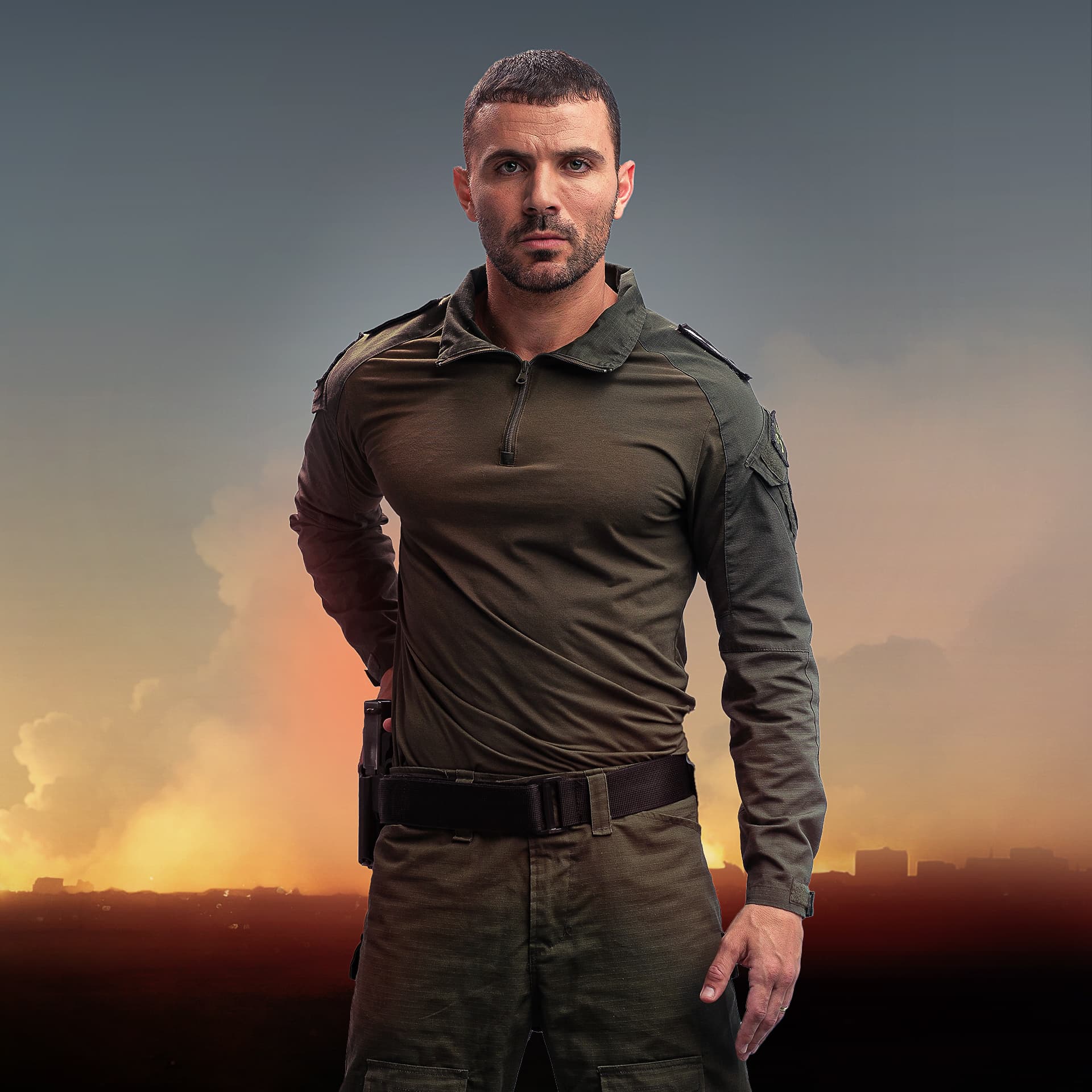 Israel Atias as Kobi in Red Alert