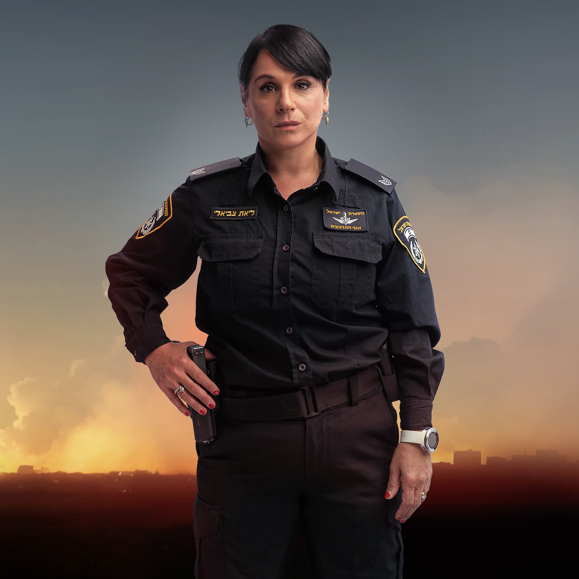 Rotem Abuhab as Liat in Red Alert